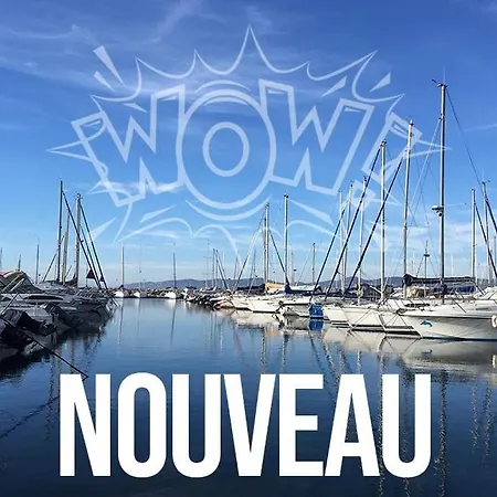 Le Diamant Vue Grandiose Sur Port Et Mer, Piscine Privee Appartamento